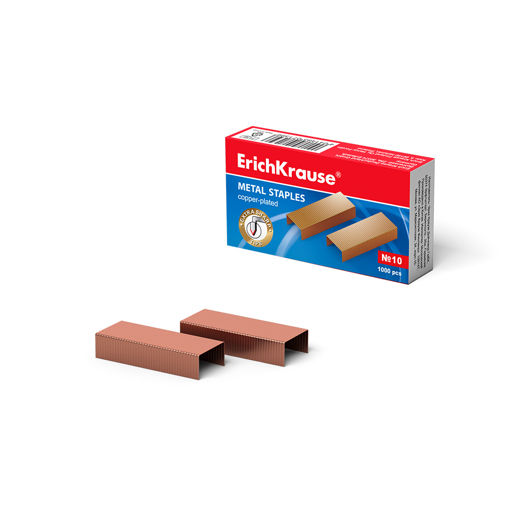 Picture of ERICHKRAUSE STAPLES NO. 10 BRASS 1000 PIECES